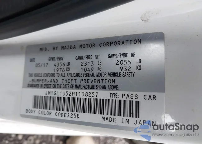 JM1GL1U52H1138257: 44190755