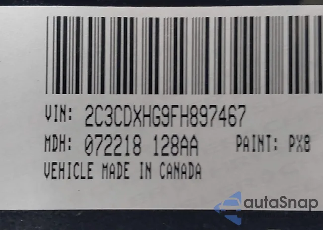 2C3CDXHG9FH897467: 44190818