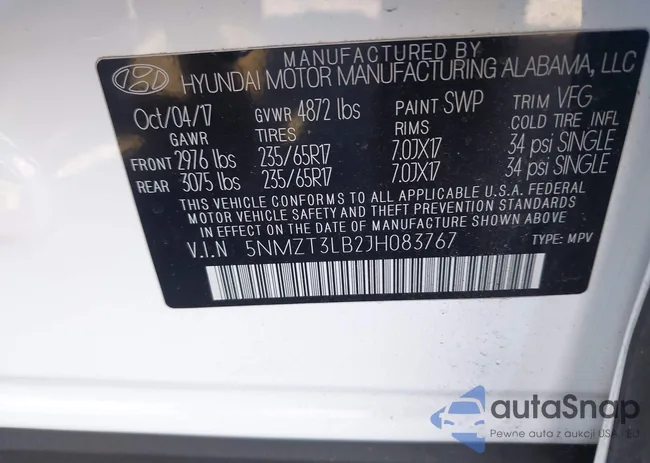 5NMZT3LB2JH083767: 44190837