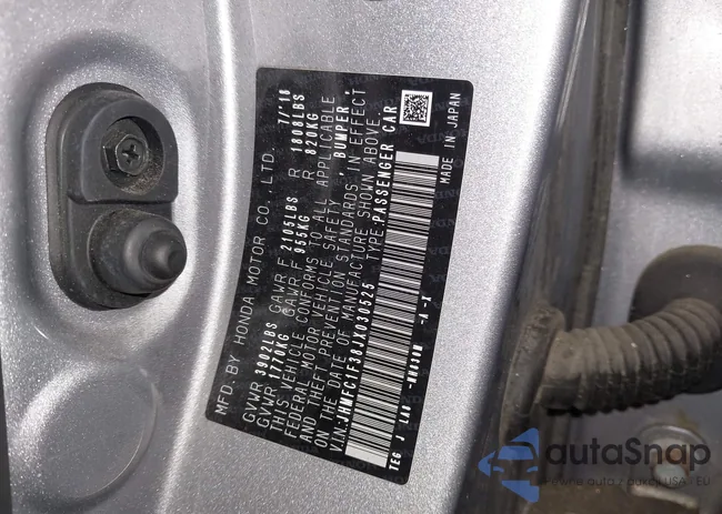 JHMFC1F38JX030525: 44190888