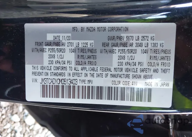 JM3TCADY0M0513403: 44190957