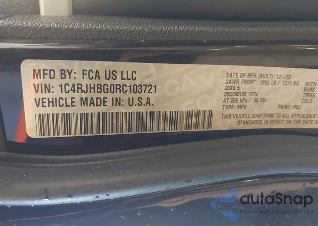 1C4RJHBG0RC103721: 44190986