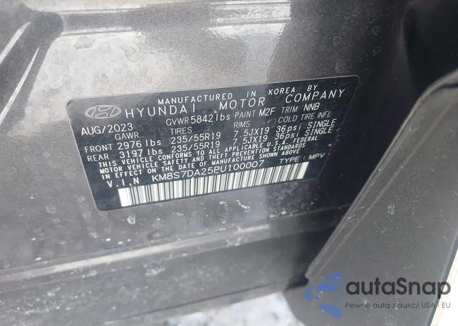 KM8S7DA25PU100007: 44190164