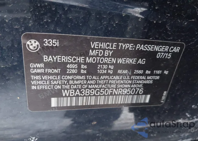 WBA3B9G50FNR95076: 44190205