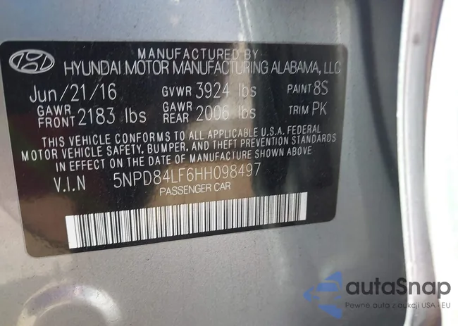 5NPD84LF6HH098497: 44190210