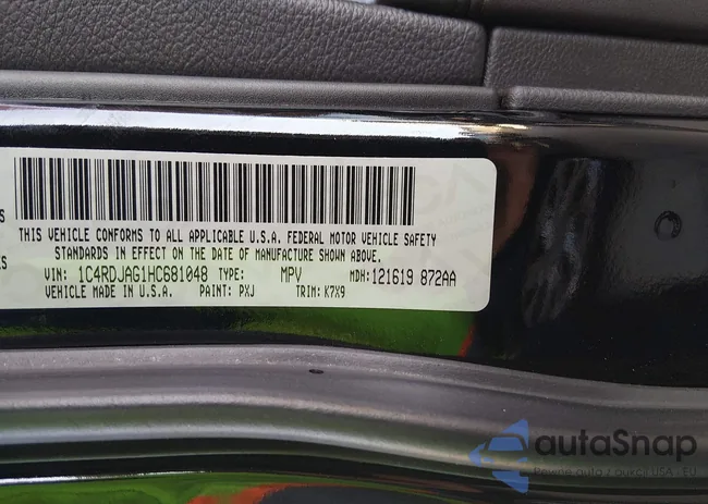 1C4RDJAG1HC681048: 44190302