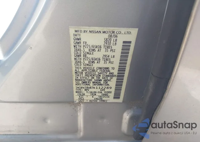 5N1BV28U87N112289: 44190367