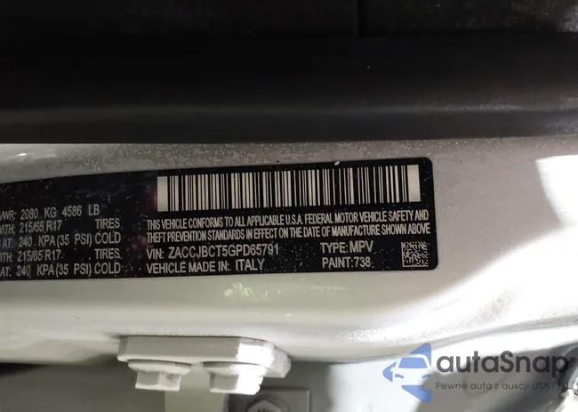 ZACCJBCT5GPD65791: 44190379