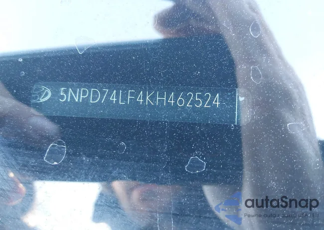 5NPD74LF4KH462524: 44191403