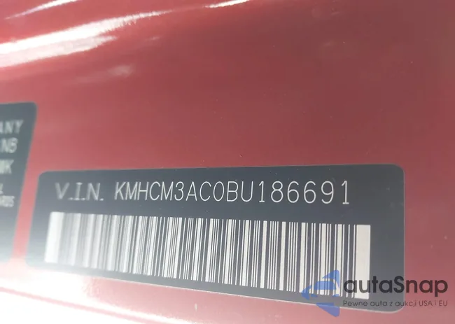 KMHCM3AC0BU186691: 44191410