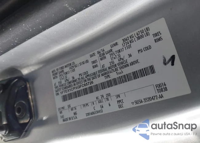 1FTEX1CPXGFC65726: 44191566