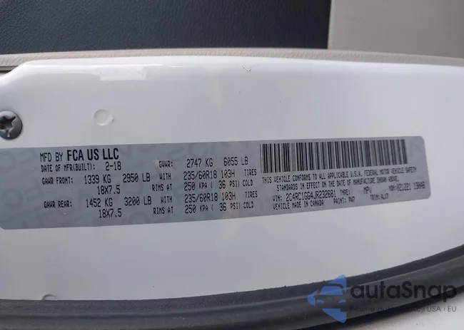 2C4RC1GG4JR232681: 44191607