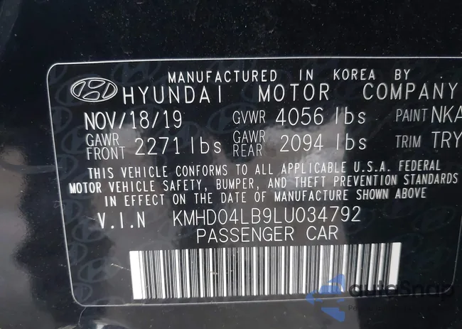 KMHD04LB9LU034792: 44191723