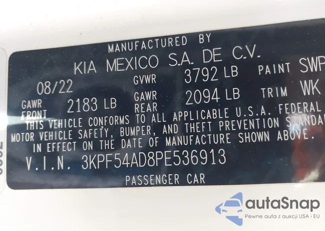 3KPF54AD8PE536913: 44191724