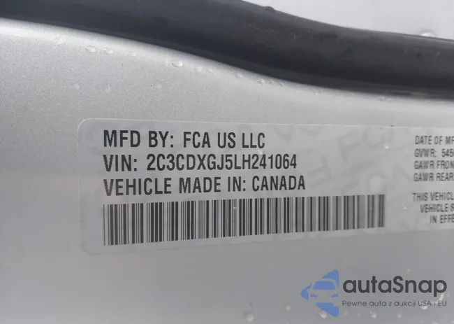 2C3CDXGJ5LH241064: 44191744