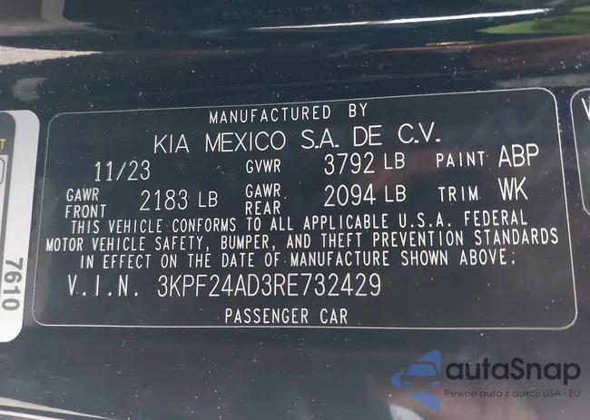 3KPF24AD3RE732429: 44191870