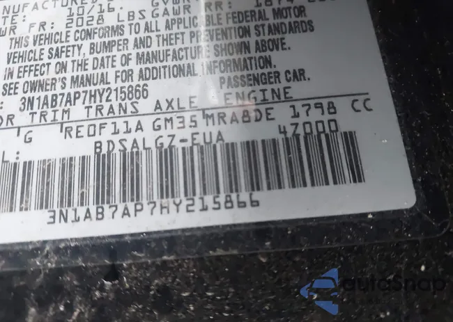 3N1AB7AP7HY215866: 44191875