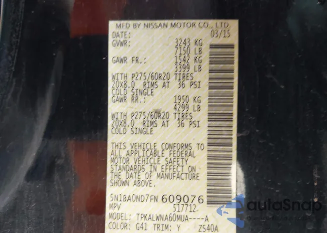 5N1BA0ND7FN609076: 44191891