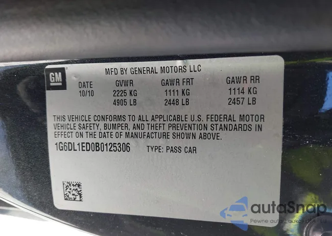 1G6DL1ED0B0125306: 44191901