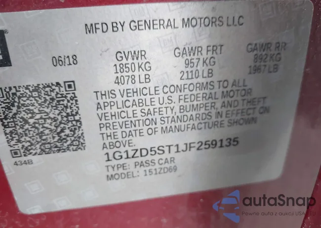 1G1ZD5ST1JF259135: 44191957