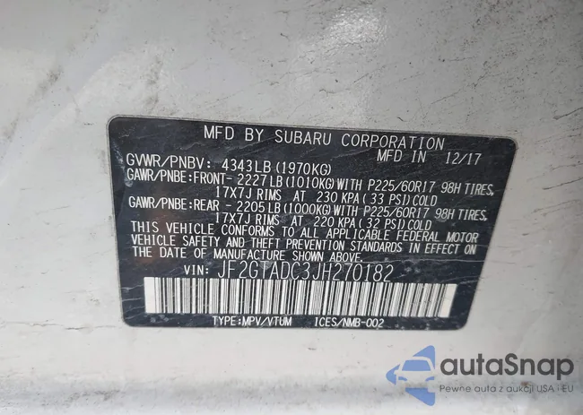 JF2GTADC3JH270182: 44191987