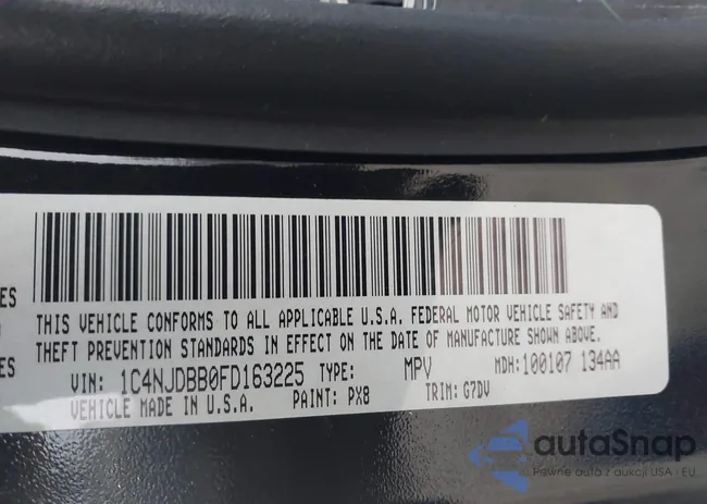 1C4NJDBB0FD163225: 44191993