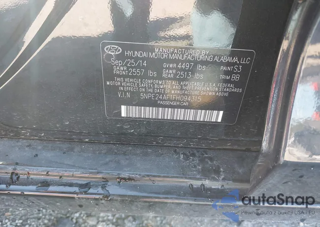 5NPE24AF1FH094315: 44191019