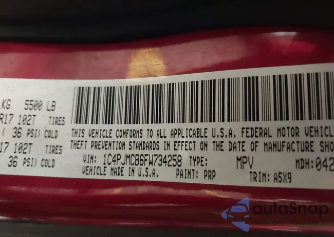 1C4PJMCB6FW734258: 44191154