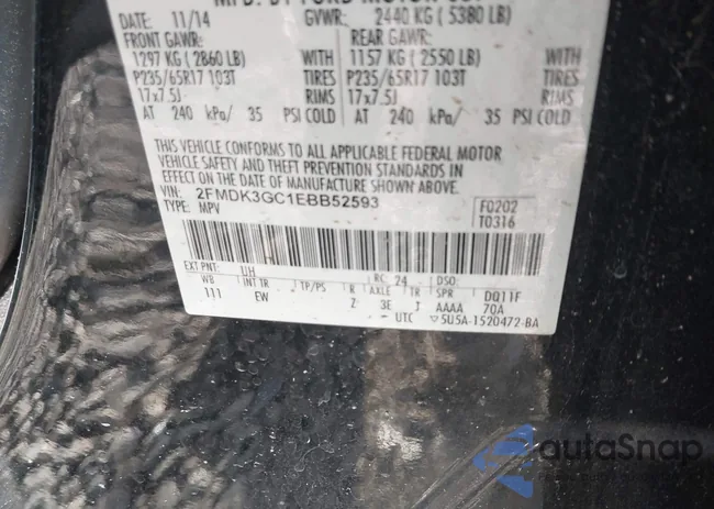 2FMDK3GC1EBB52593: 44191209