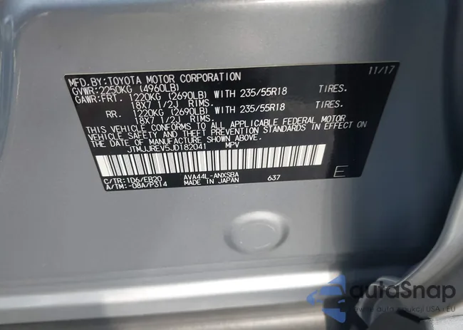 JTMJJREV5JD182041: 44192525