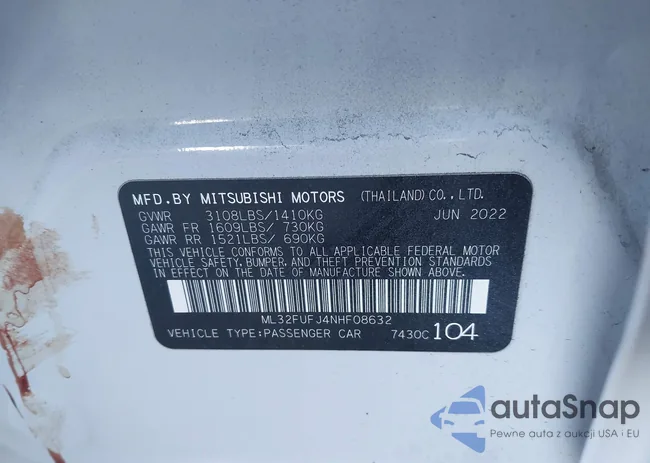 ML32FUFJ4NHF08632: 44192545