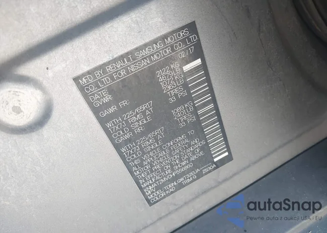 KNMAT2MV0HP556860: 44192573