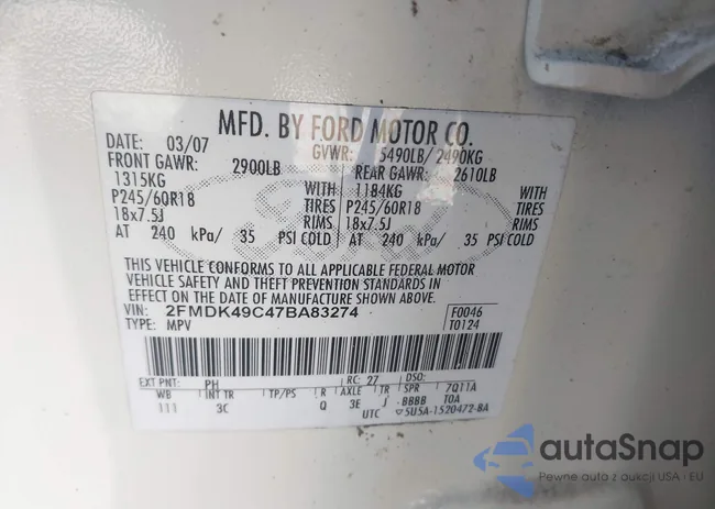 2FMDK49C47BA83274: 44192637