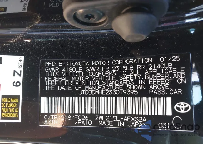 JTDBDMHE2S3019395: 44192695