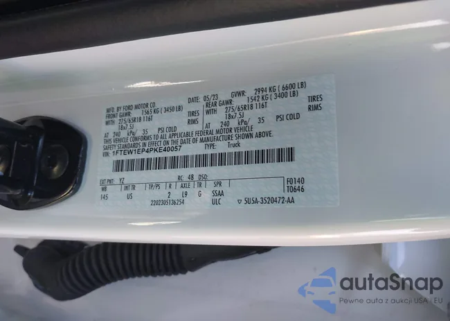 1FTEW1EP4PKE40057: 44192795