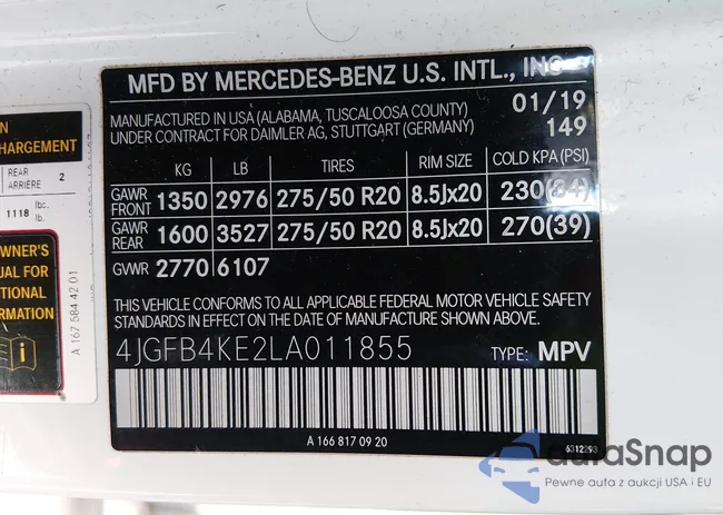 4JGFB4KE2LA011855: 44192888