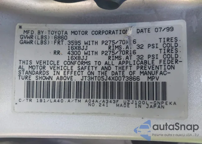 JT3HT05J4X0073866: 44192319