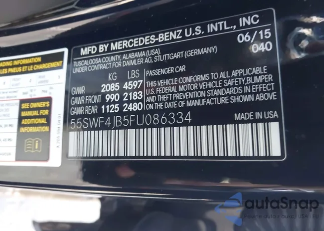 55SWF4JB5FU086334: 44193420