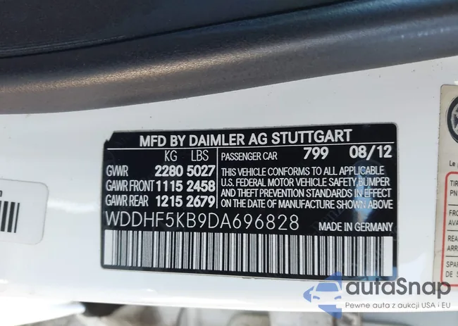 WDDHF5KB9DA696828: 44193439