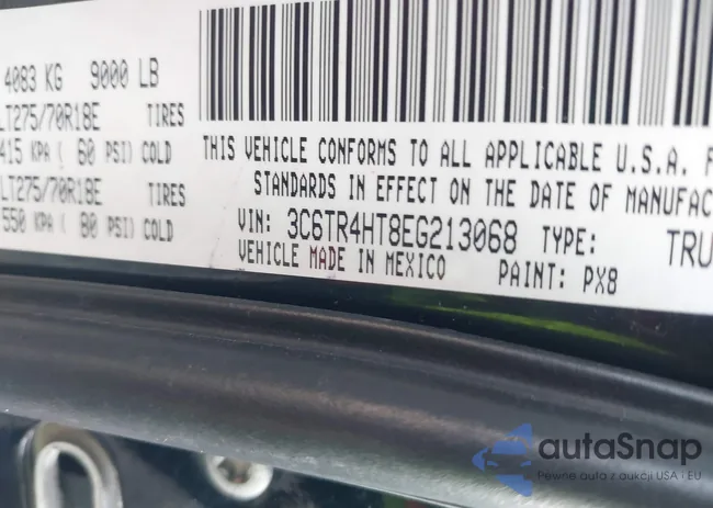 3C6TR4HT8EG213068: 44193534