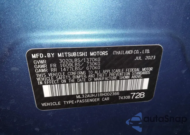 ML32AUHJ1RH002366: 44193746