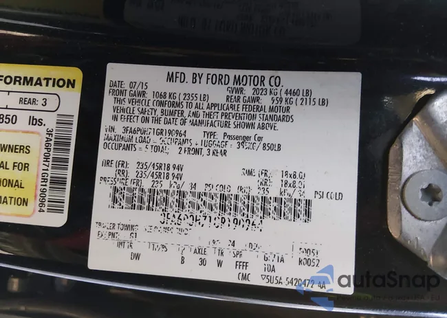 3FA6P0H71GR190964: 44193807