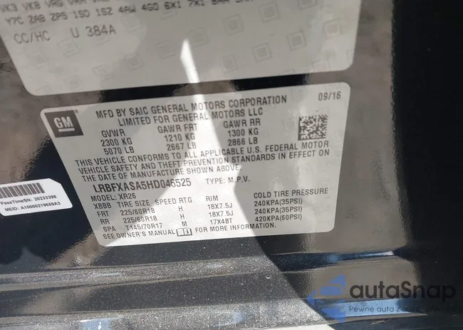 LRBFXASA5HD046525: 44193841