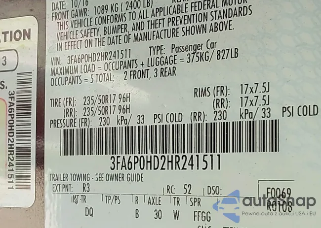 3FA6P0HD2HR241511: 44193852