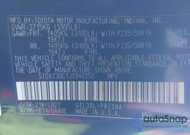 5TDXZ3DC1JS940252: 44193962