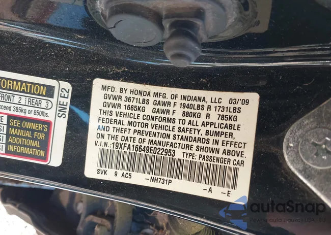 19XFA16649E022953: 44193099