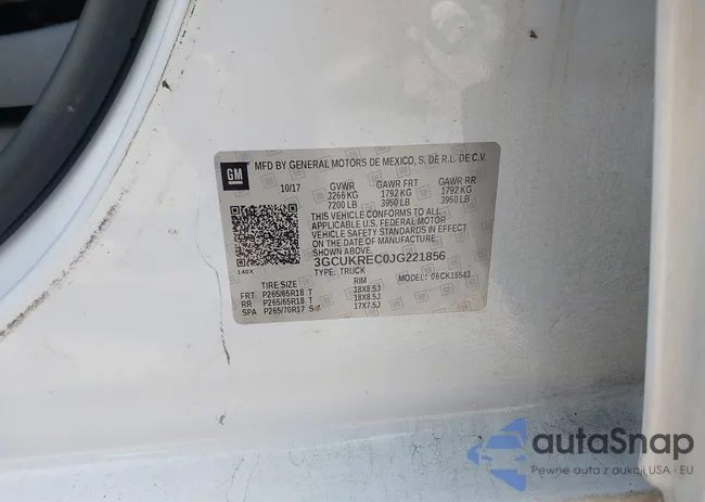 3GCUKREC0JG221856: 44193190