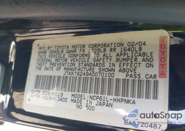 JTKKT624940070100: 44194445