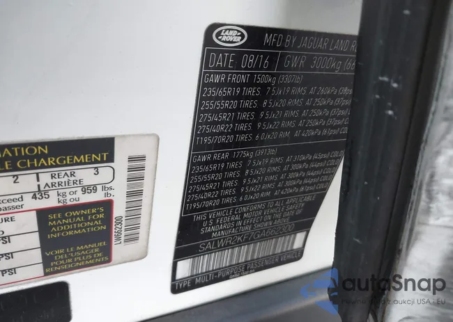 SALWR2KF7GA662300: 44194483