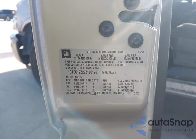 1GTEC19Z27Z108176: 44194489